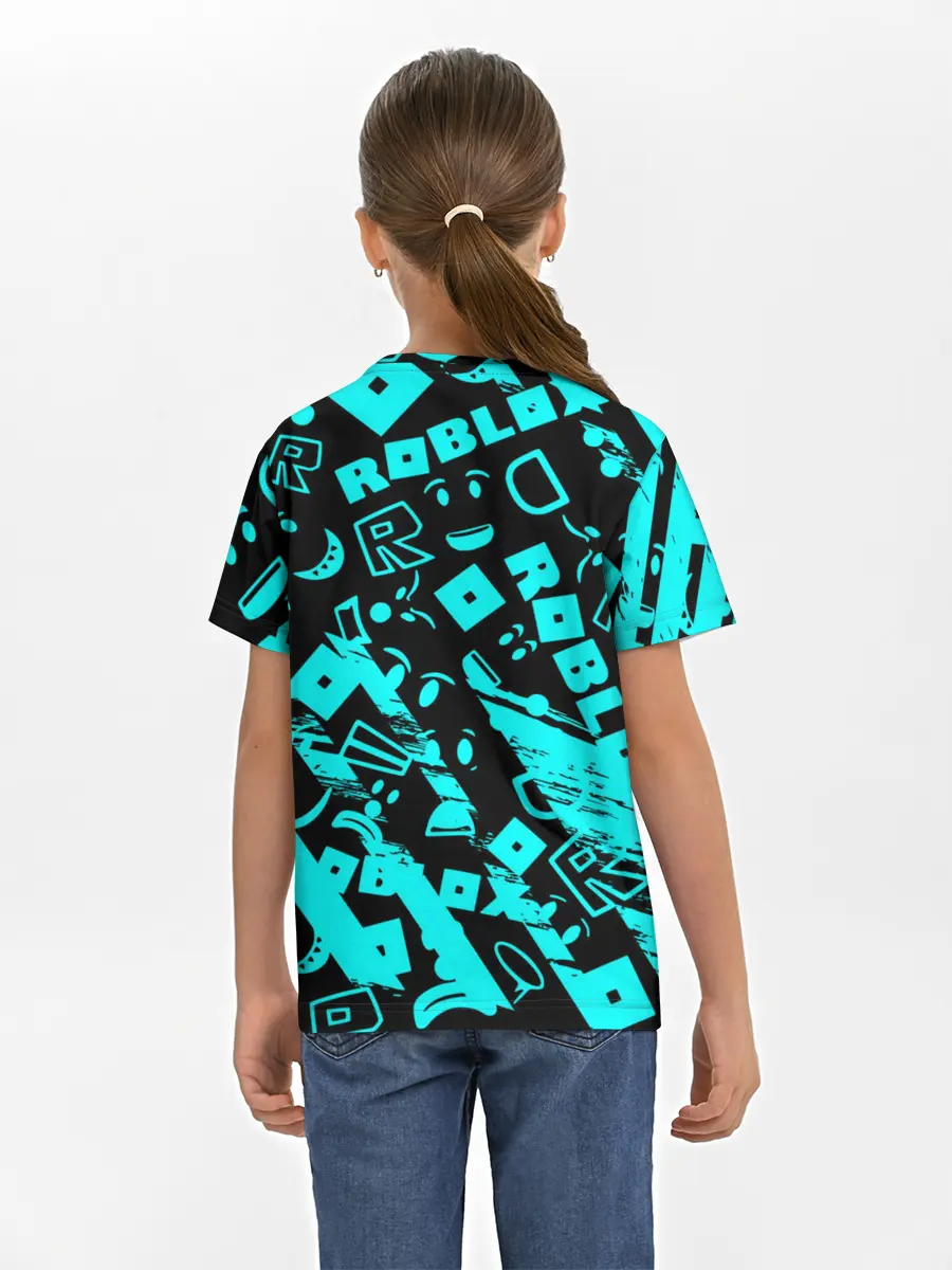 Детская базовая футболка / Roblox