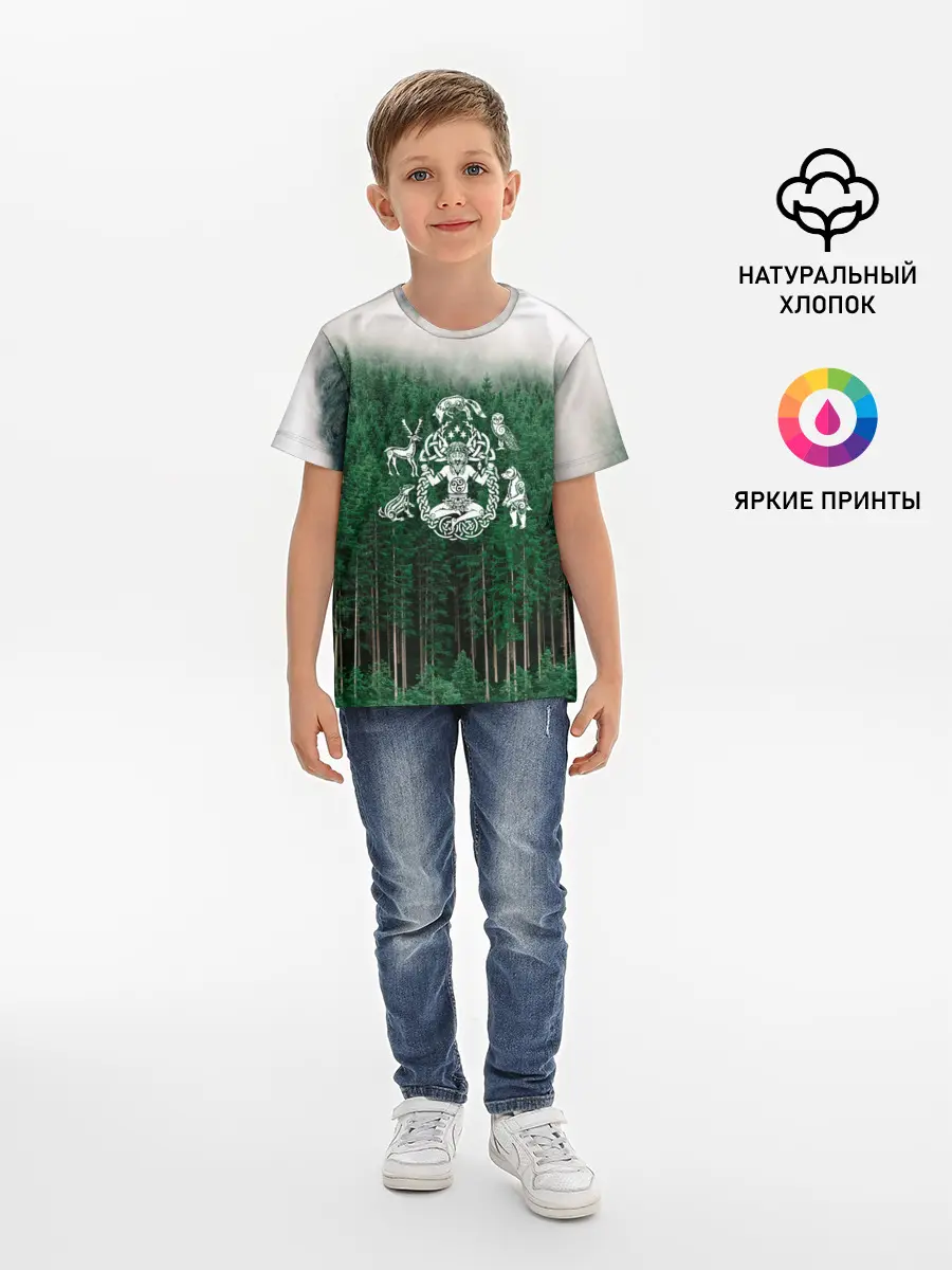 Детская базовая футболка / ВАНАХЕЙМ | РУНЫ | RUNES