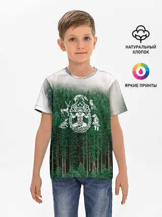 Детская базовая футболка / ВАНАХЕЙМ | РУНЫ | RUNES