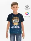 Детская базовая футболка / Совенок летчик