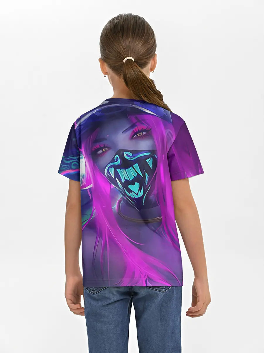 Детская базовая футболка / Акали