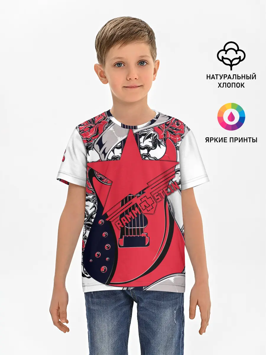 Детская базовая футболка / Rammstein