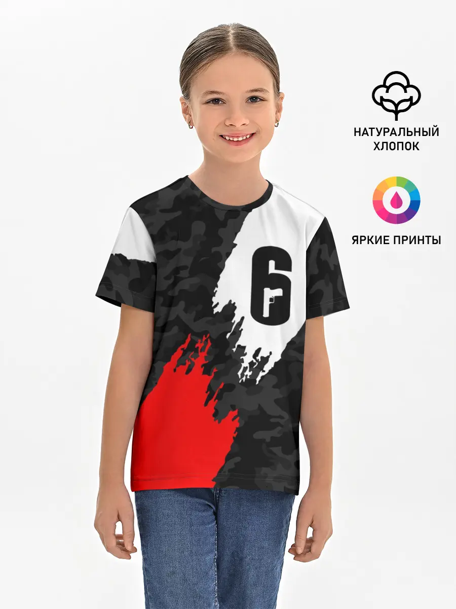 Детская базовая футболка / RAINBOW SIX SIEGE