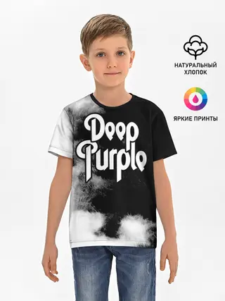 Детская базовая футболка / Deep Purple