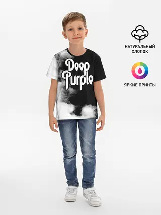Детская базовая футболка / Deep Purple