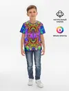 Детская базовая футболка / Психоделика / Абстракция