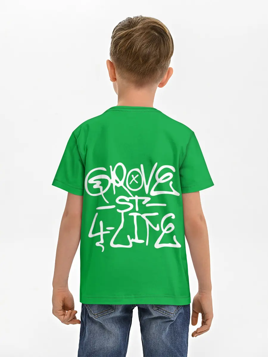 Детская базовая футболка / Грув стрит