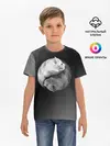 Детская базовая футболка / Янь Янь Котики