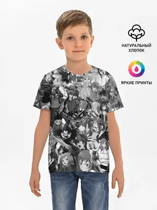 Детская базовая футболка / ANIME HEROES