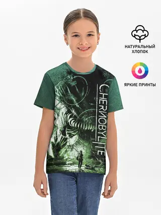 Детская базовая футболка / Chernobylite