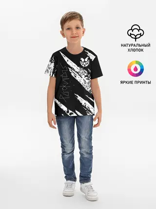 Детская базовая футболка / PYROKINESIS.