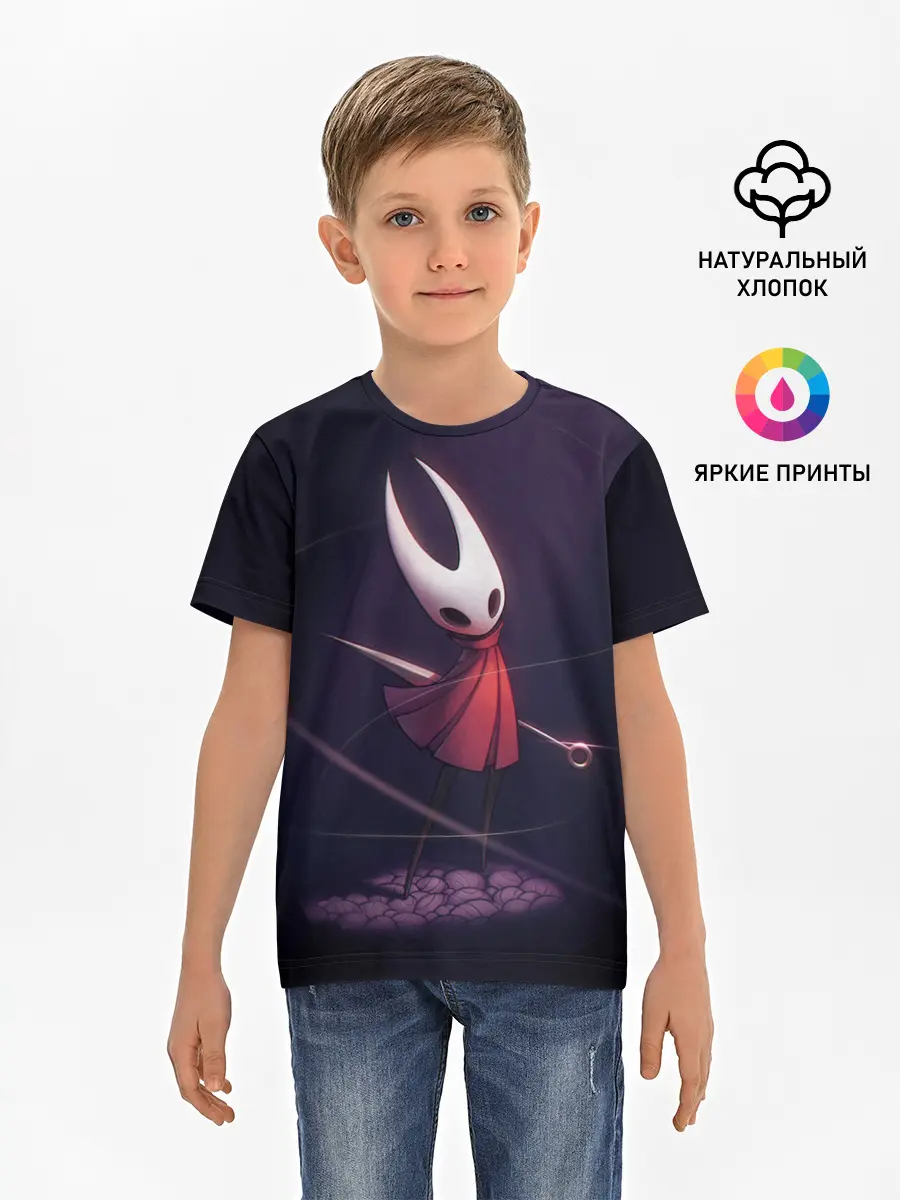 Детская базовая футболка / Hollow Knight