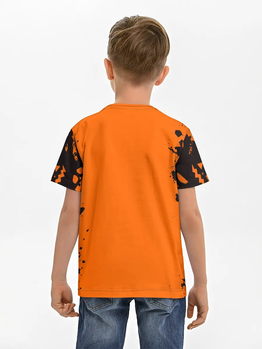 Детская базовая футболка / ВЕДЬМОЧКА НА ХЕЛЛОУИН