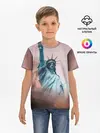 Детская базовая футболка / Статуя свободы