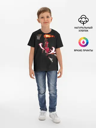 Детская базовая футболка / MICHAEL JORDAN