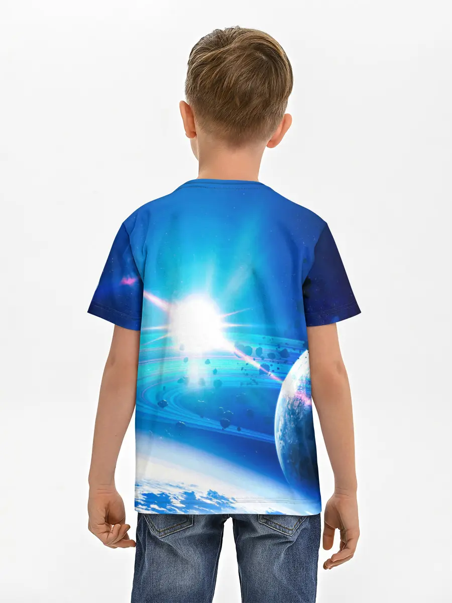 Детская базовая футболка / Космос