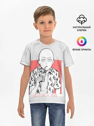 Детская базовая футболка / Saitama
