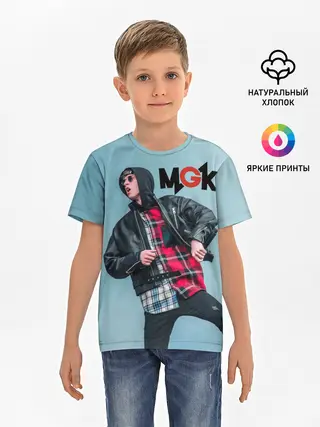 Детская базовая футболка / Machine gun kelly