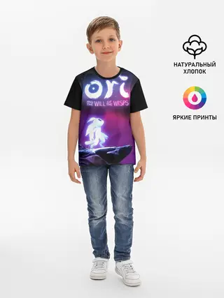 Детская базовая футболка / Ori and the Will of the Wisps
