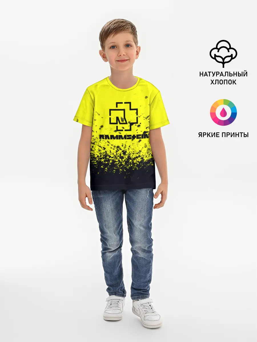 Детская базовая футболка / Rammstein.