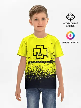 Детская базовая футболка / Rammstein.