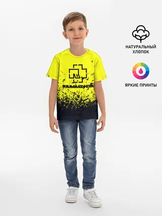 Детская базовая футболка / Rammstein.