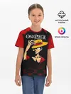 Детская базовая футболка / Луффи One Piece. Большой куш