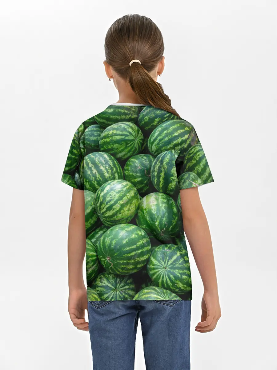 Детская базовая футболка / Арбузы