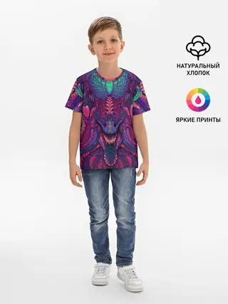 Детская базовая футболка / Скоростная тварь