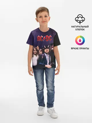 Детская базовая футболка / AC/DC