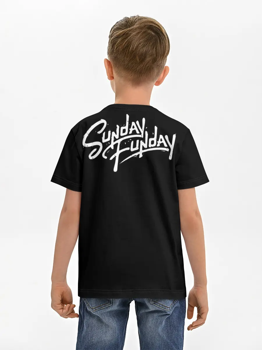 Детская базовая футболка / Sunday Funday