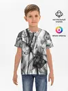 Детская базовая футболка / SMOKE ABSTRACTION