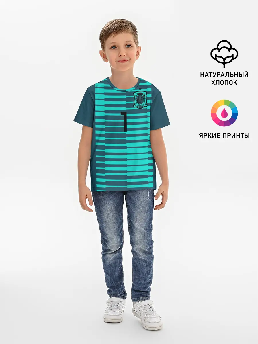 Детская базовая футболка / De Gea WC 2018