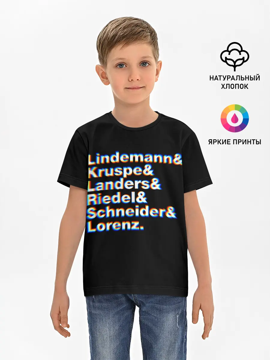 Детская базовая футболка / Rammstein