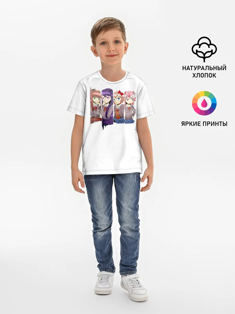 Детская базовая футболка / Doki Doki Literature Club