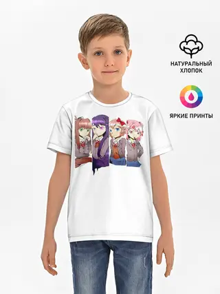 Детская базовая футболка / Doki Doki Literature Club