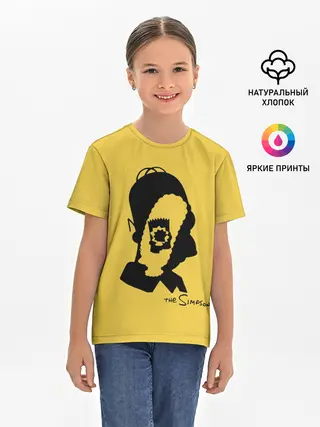 Детская базовая футболка / Simpsons family