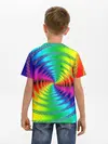 Детская базовая футболка / Цветной гипноз