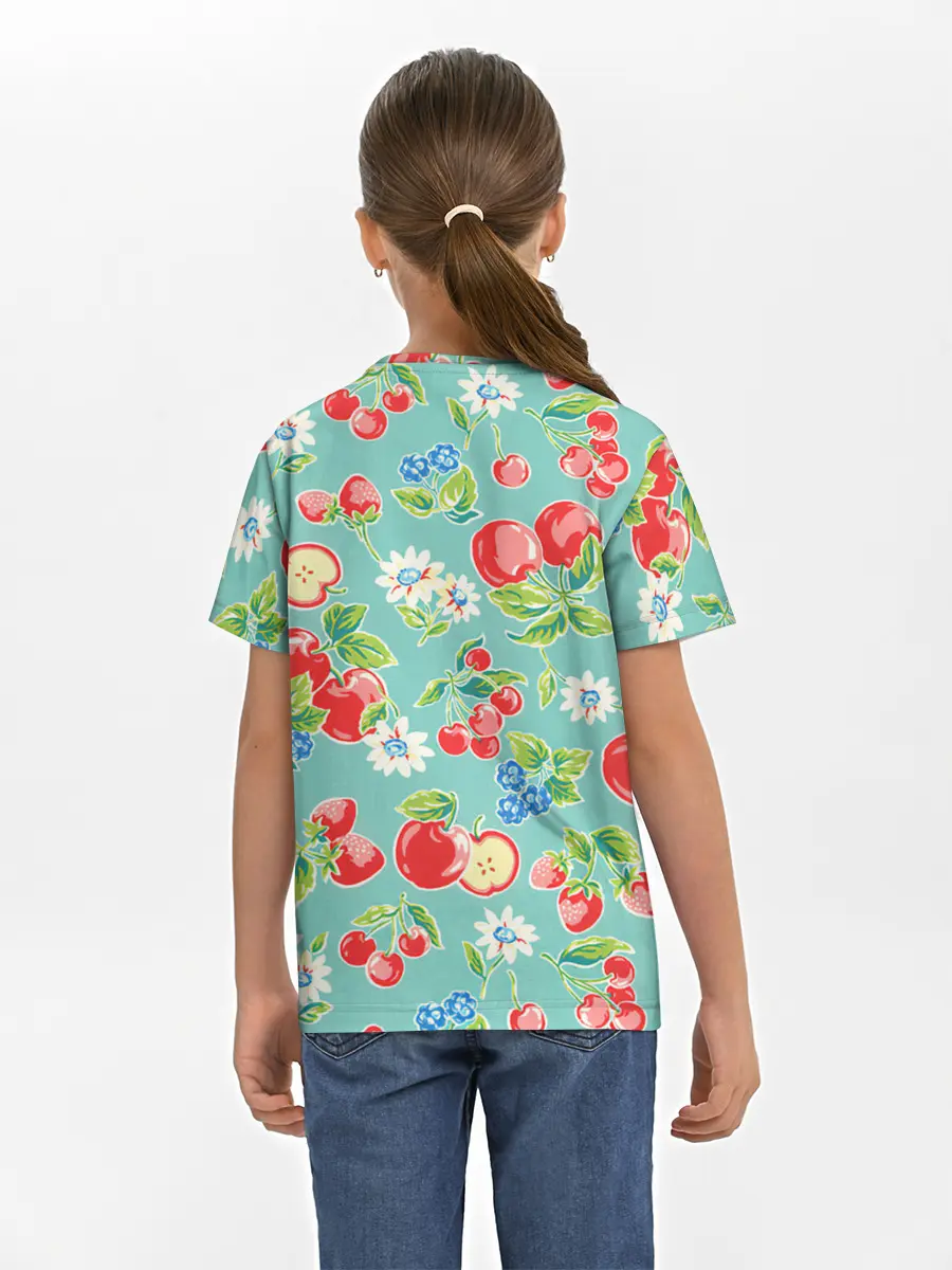 Детская базовая футболка / Яркое лето