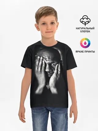 Детская базовая футболка / Майк Тайсон