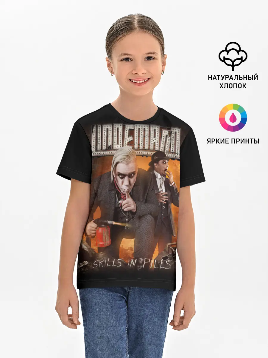Детская базовая футболка / Rammstein