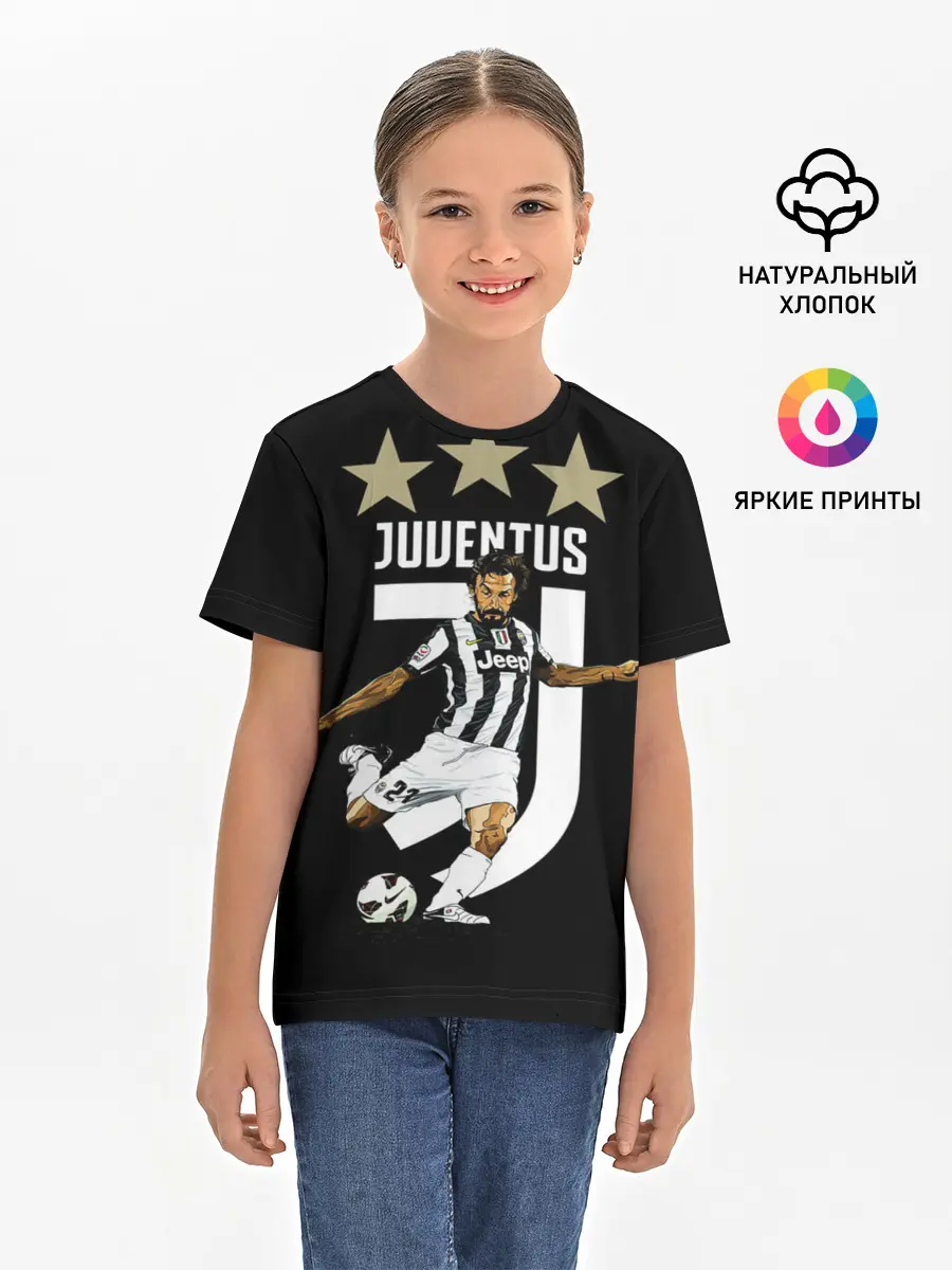 Детская базовая футболка / Андреа Пирло