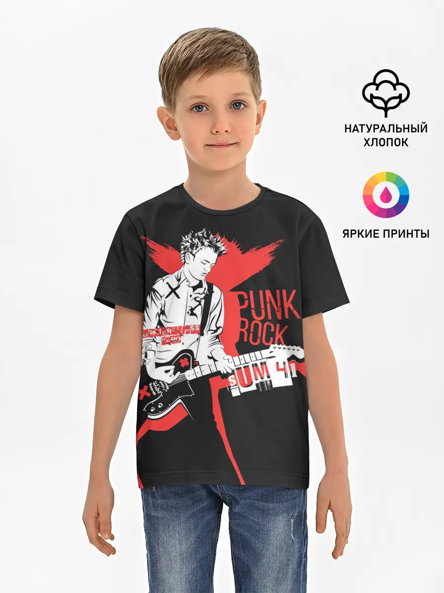 Детская базовая футболка / Punk-rock