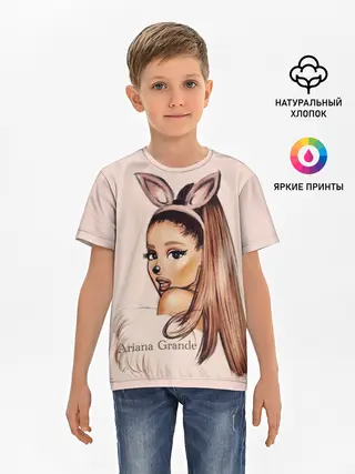 Детская базовая футболка / Ariana Grande