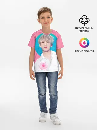 Детская базовая футболка / V