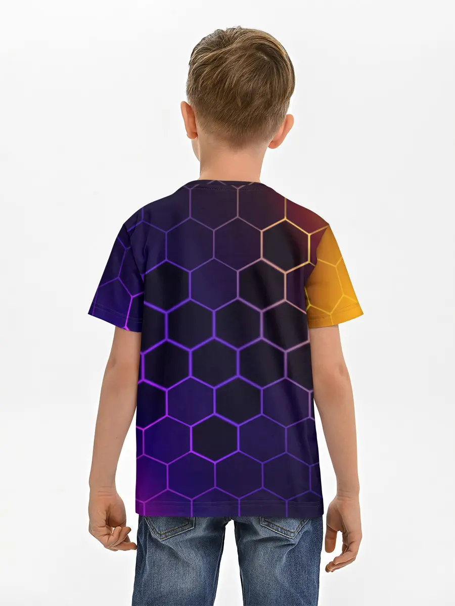 Детская базовая футболка / AMONG US / АМОНГ АС