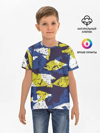 Детская базовая футболка / Пятна