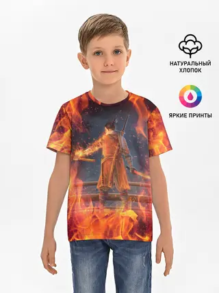 Детская базовая футболка / Warrior | Sekiro shadows die twice