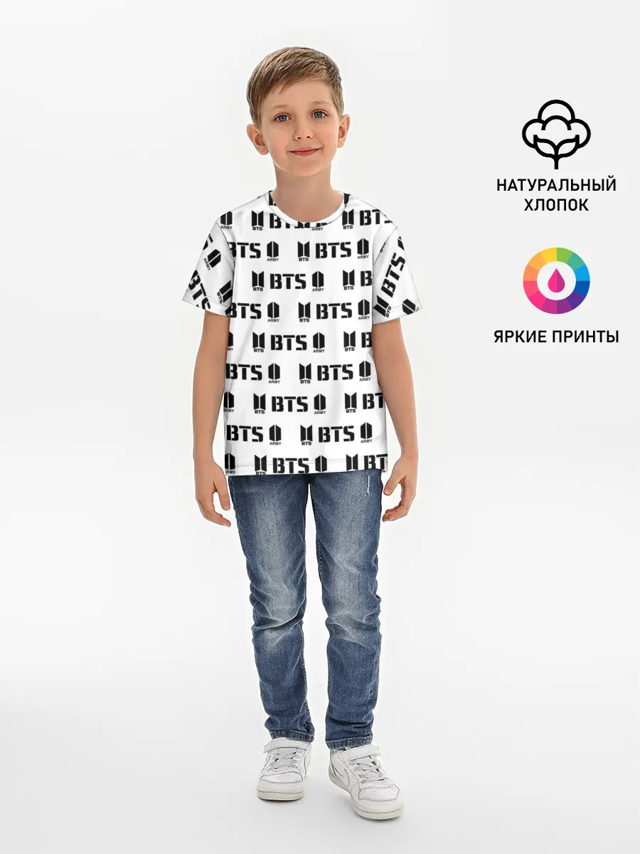 Детская базовая футболка / BTS