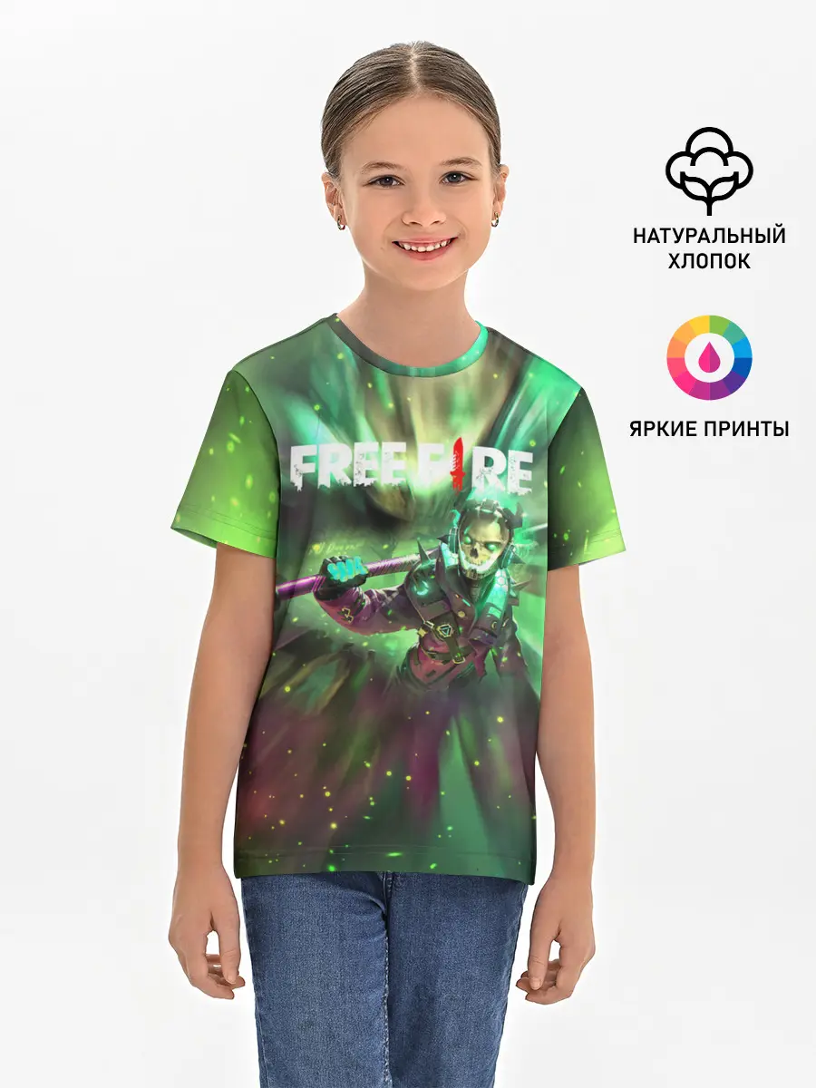 Детская базовая футболка / FREEFIRE | Battlegrounds